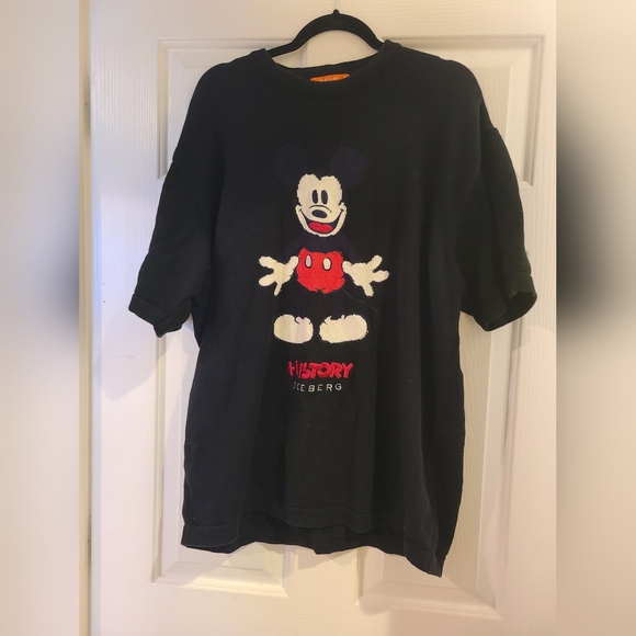 Vintage Iceberg History Sweater Shirt Mickey Mouse, Pre-owned, No
